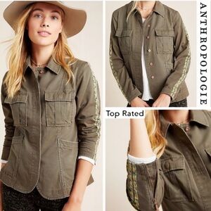 Anthropologie (Stitches Olivetti) - Camo-Striped
Utility Jacket